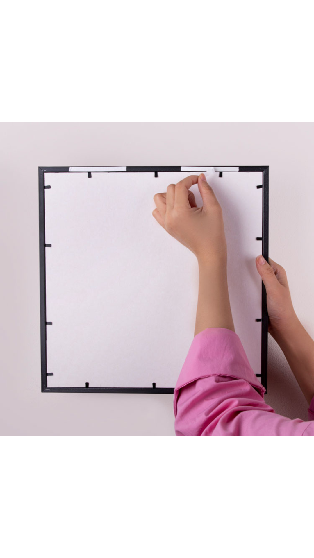 Şipşak Yapışkanlı Sök Tak Kare Çerçeveler 30x30cm - 2'li paket