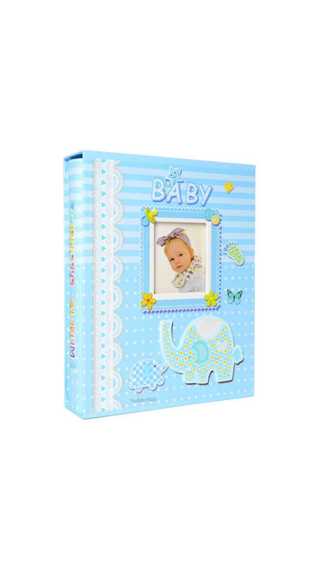 Şipşak Düşler - 200'lük 10x15cm. Kutulu Bebek Fotoğraf Albümü