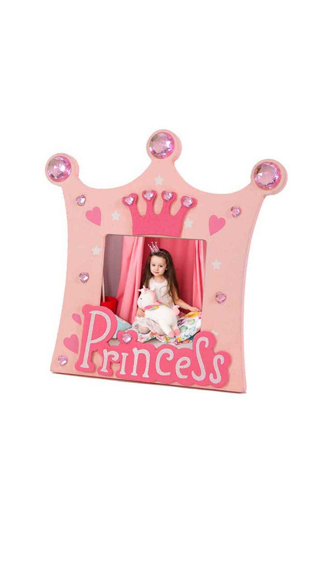 Şipşak Düşler - Prens ve Prenses Ahşap Fotoğraf Çerçeve