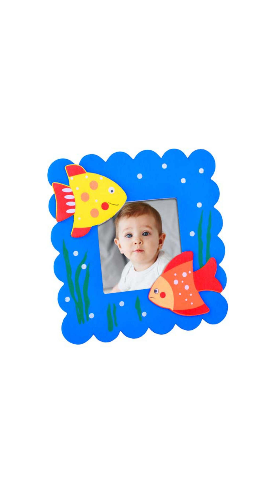 Şipşak Düşler - Ahşap Çocuk Fotoğraf Çerçevesi