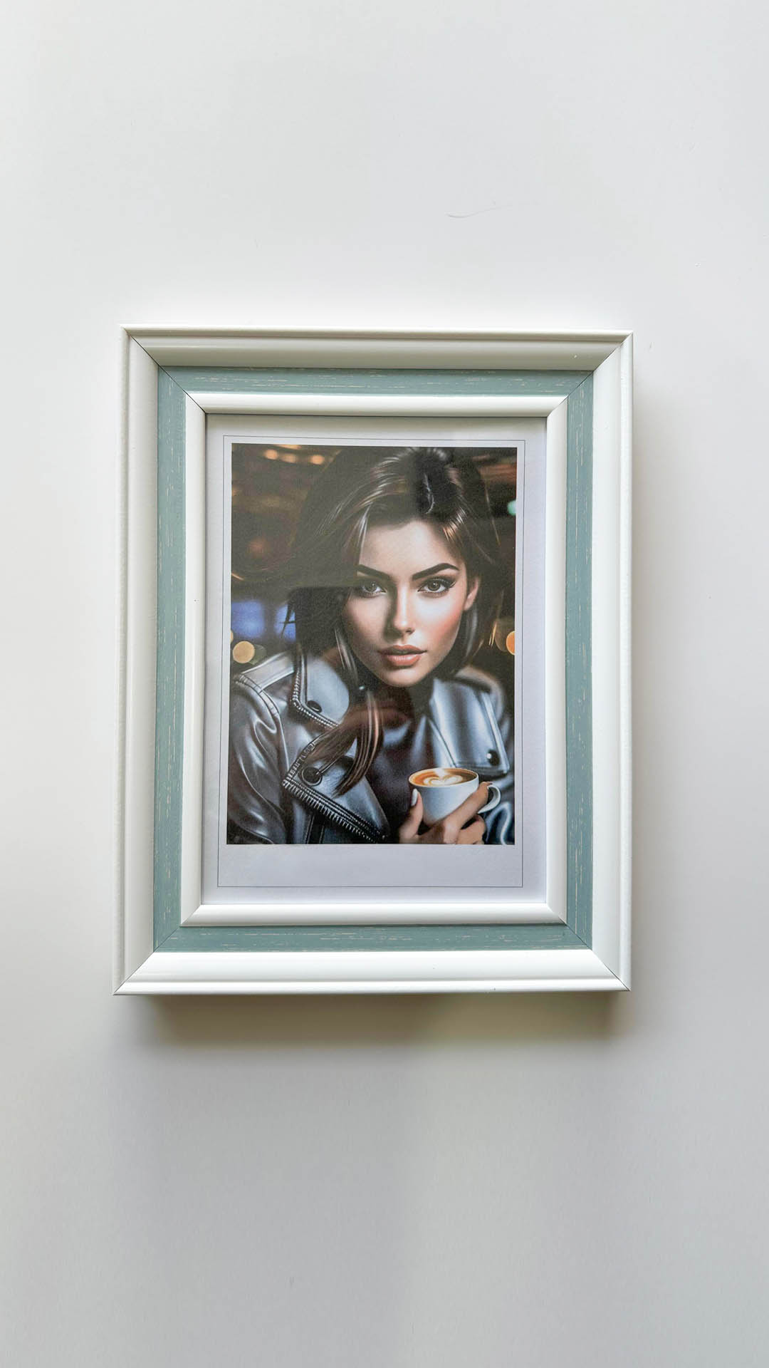 Şipşak 15x20 MDF Çerçeve Mavi