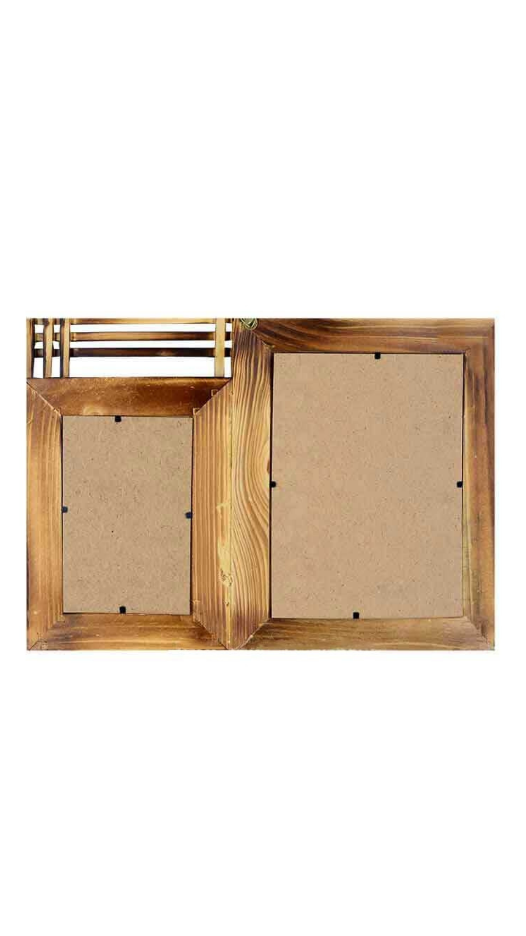 Şipşak 2'li 10x15 ve 15x21 Bambu Duvar Fotoğraf Çerçevesi